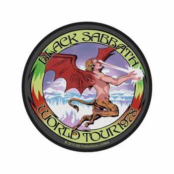 Merch Black Sabbath: Patch World Tour 1978 