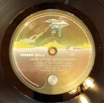 LP Black Sabbath: Never Say Die!