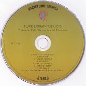 CD Black Sabbath: Paranoid