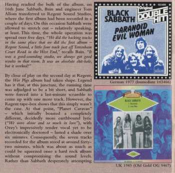 CD Black Sabbath: Paranoid