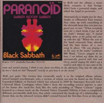 CD Black Sabbath: Paranoid