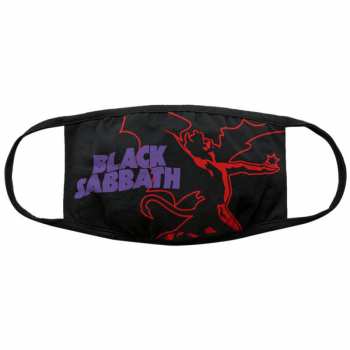 Merch Black Sabbath: Facemask Red Thunder V. 1