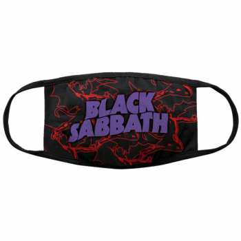 Merch Black Sabbath: Facemask Red Thunder V. 2