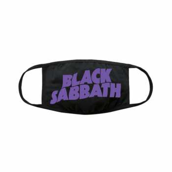 Merch Black Sabbath: Facemask Wavy Logo Black Sabbath