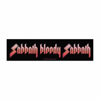 Merch Black Sabbath: Super Patch Sabbath Bloody Sabbath 