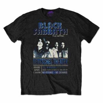 Merch Black Sabbath: T-shirt Deutsches '73 