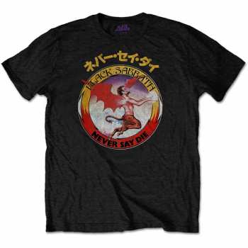 Merch Black Sabbath: T-shirt Reversed Logo Black Sabbath 