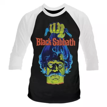 T-shirt S Tříčtvrtečním Rukávem Black Sabbath (movie Poster Head)