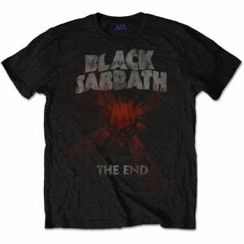 Merch Black Sabbath: T-shirt The End Skull Shine 