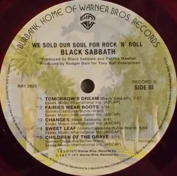 2LP Black Sabbath: We Sold Our Soul For Rock 'N' Roll CLR