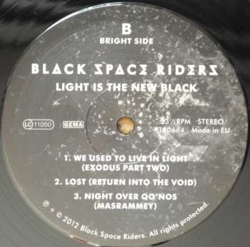 2LP/CD Black Space Riders: Light Is The New Black DLX