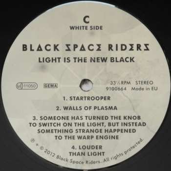 2LP/CD Black Space Riders: Light Is The New Black DLX