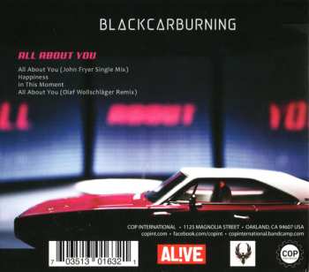 CD Blackcarburning: All About You LTD