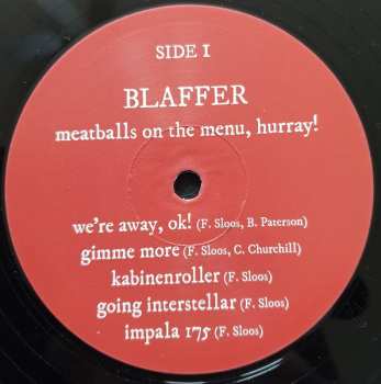 LP Blaffer: Meatballs On The Menu, Hurray!