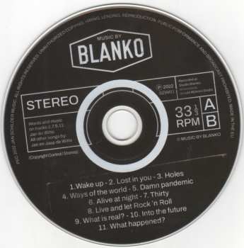 CD Blanko: Music By Blanko DIGI