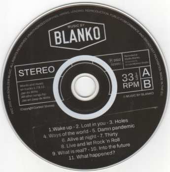 CD Blanko: Music By Blanko DIGI