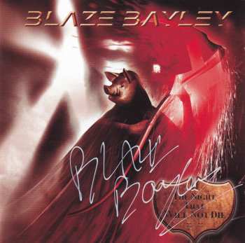 2CD Blaze Bayley: The Night That Will Not Die