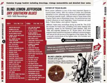 2CD Blind Lemon Jefferson: Dry Southern Blues - 1925-1929 Recordings