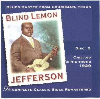 4CD/Box Set Blind Lemon Jefferson: The Complete 94 Classic Sides Remastered
