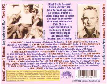 CD Delma Lachney: Early American Cajun Music