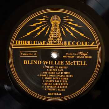 LP Blind Willie McTell: Complete Recorded Works In Chronological Order, Volume 2
