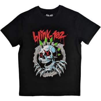 Merch Blink-182: T-shirt Six Arrow Skull