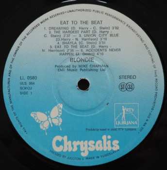 LP Blondie: Eat To The Beat