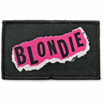 Merch Blondie: Patch Punk Logo Blondie