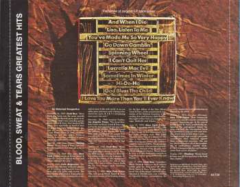 CD Blood, Sweat And Tears: Blood, Sweat And Tears Greatest Hits