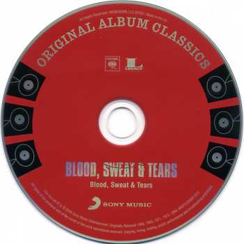 5CD/Box Set Blood, Sweat And Tears: Original Album Classics