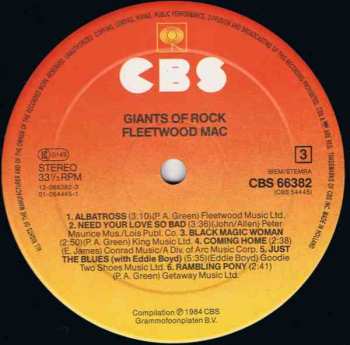 3LP Fleetwood Mac: Giants Of Rock