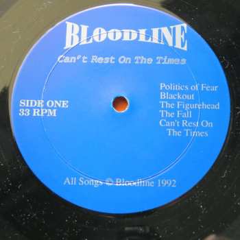 LP Bloodline: Can't Rest On The Times