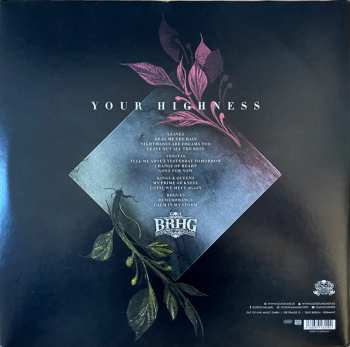 2LP Bloodred Hourglass: Your Highness