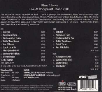 2CD/DVD Blue Cheer: Live At Rockpalast - Bonn 2008