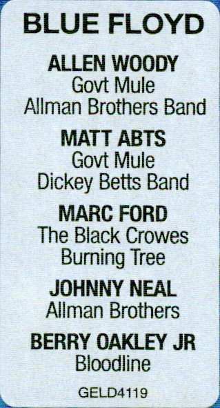 2CD Blue Floyd: Begins