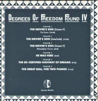6CD/Box Set "Blue" Gene Tyranny: Degrees Of Freedom Found