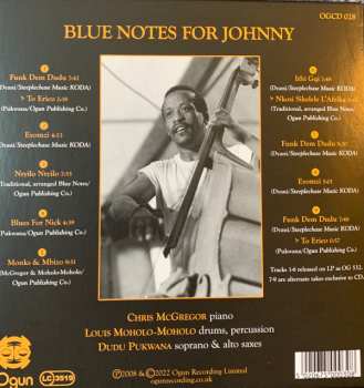 CD Blue Notes: Blue Notes for Johnny