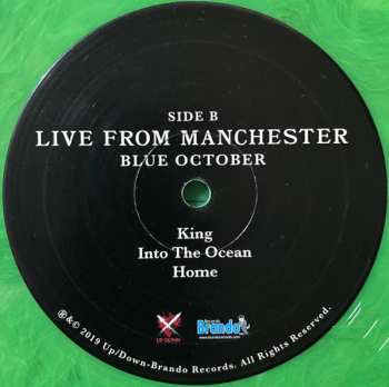 LP Blue October: Live From Manchester CLR