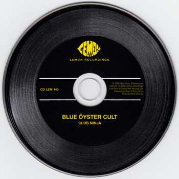 CD Blue Öyster Cult: Club Ninja LTD