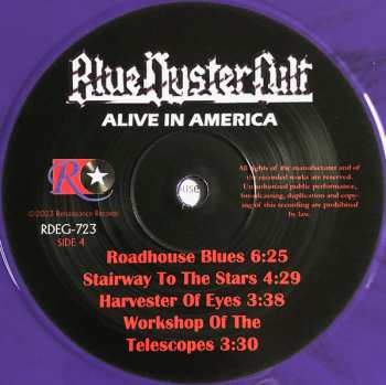 2LP Blue Öyster Cult: Alive In America CLR | LTD