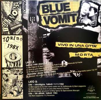 LP Blue Vomit: Discografia 1982/1983 LTD | CLR