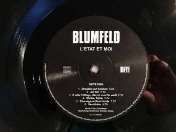 LP Blumfeld: L'Etat Et Moi
