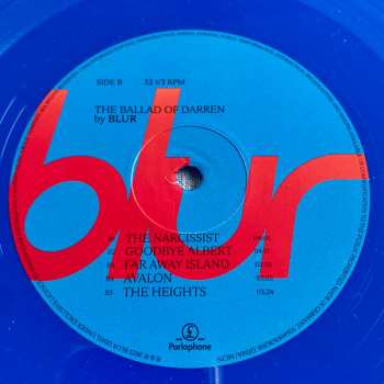 LP Blur: The Ballad Of Darren CLR | LTD