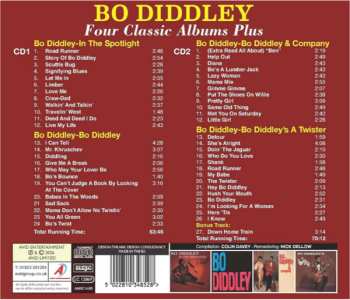 2CD Bo Diddley: Four Classic Albums Plus