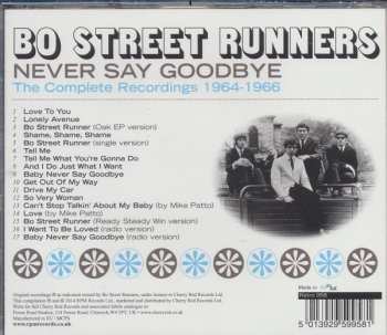 CD Bo Street Runners: Never Say Goodbye  - The Complete Recordings 1964 - 1966