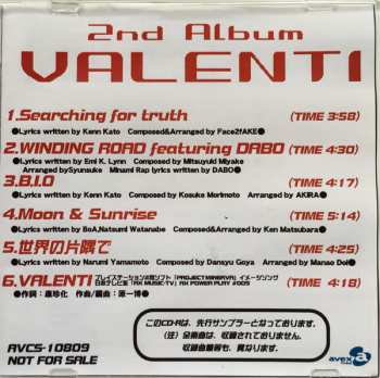 CD Boa: Valenti