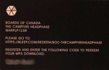 2LP Boards Of Canada: The Campfire Headphase