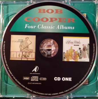 2CD Bob Cooper: Four Classic Albums (Sextet / Shifting Winds / Flute ‘N Oboe / Coop! The Music Of Bob Cooper)