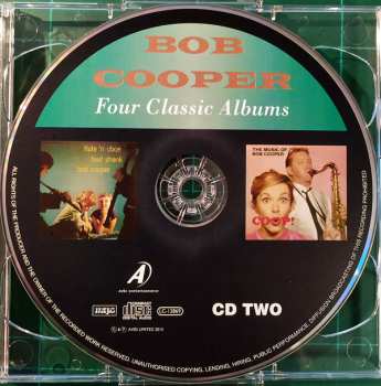 2CD Bob Cooper: Four Classic Albums (Sextet / Shifting Winds / Flute ‘N Oboe / Coop! The Music Of Bob Cooper)