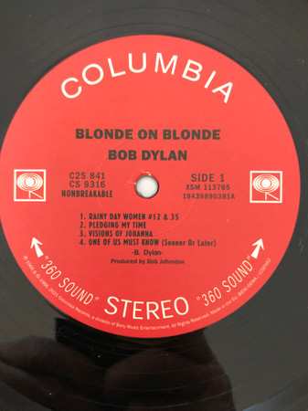 2LP Bob Dylan: Blonde On Blonde